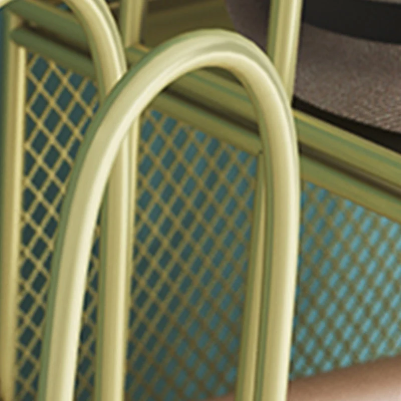 Libreria metallo con schienale chiuso Scaffale stile scandinavo per l'home office Clearhalo