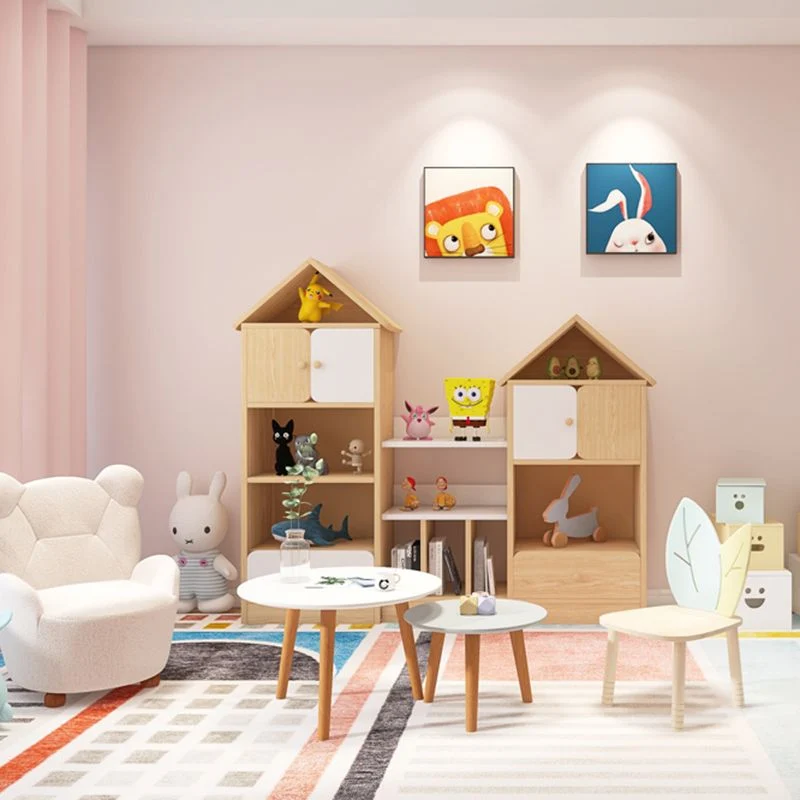 Libreria moderna e contemporanea Scaffale con schienale chiuso per sala studio Clearhalo