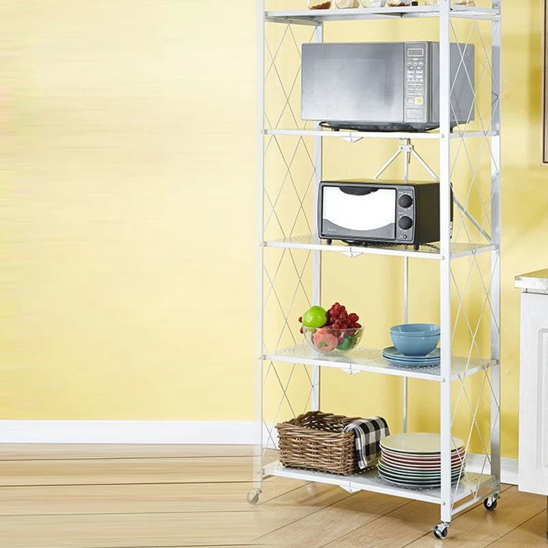 Libreria moderna metallo Scaffale geometrico per soggiorno, 28" L X 14,5" L Clearhalo