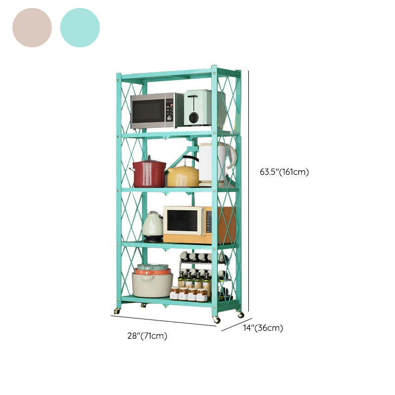 Libreria moderna metallo Scaffale geometrico per soggiorno, 28" L X 14,5" L Clearhalo
