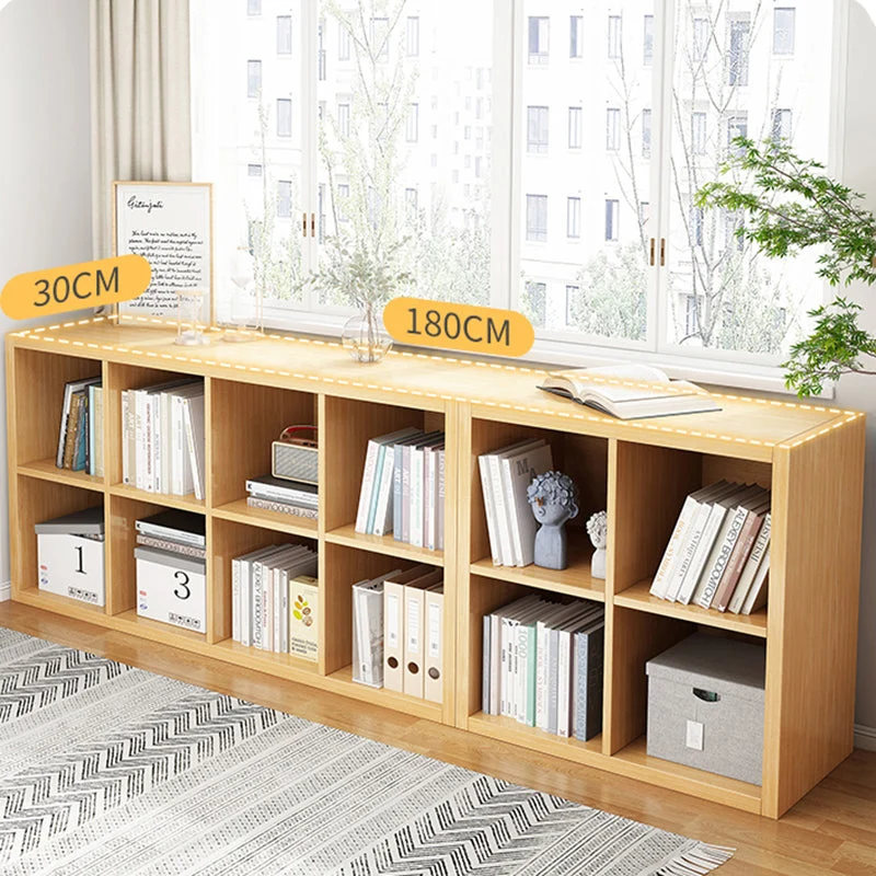 Libreria moderna standard Scaffale con schienale chiuso legno ingegnerizzato Clearhalo