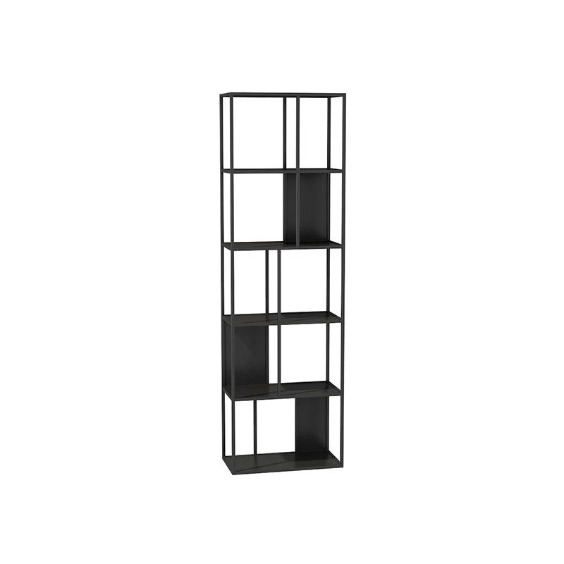 Libreria ripiani aperti stile moderno 4 ripiani per l'home office Clearhalo