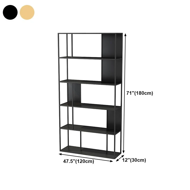 Libreria ripiani aperti stile moderno 4 ripiani per l'home office Clearhalo