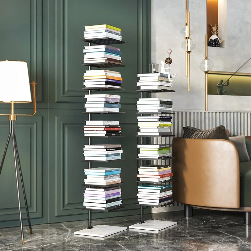 Libreria scaffale verticale con scaffale aperto stile moderno per uso domestico Clearhalo