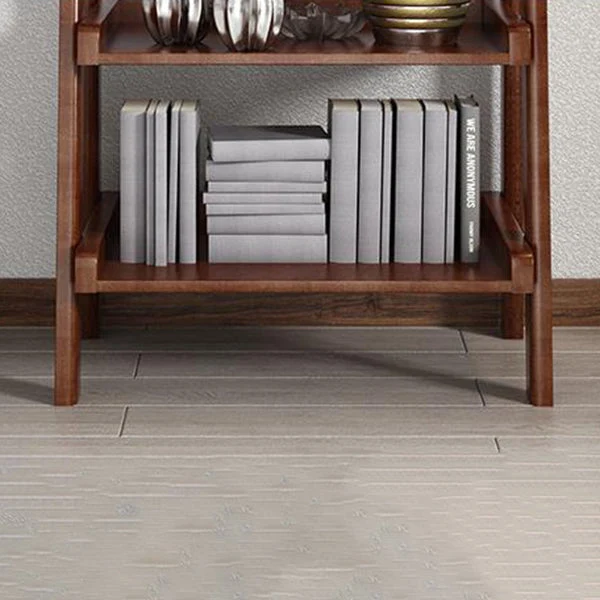 Libreria scandinava standard legno con schienale aperto per sala studio Clearhalo
