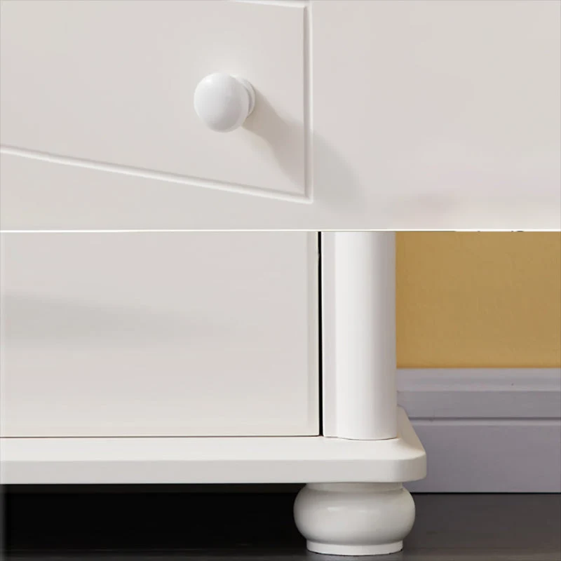 Libreria standard bianco puro Scaffale moderno legno con ripiani Clearhalo