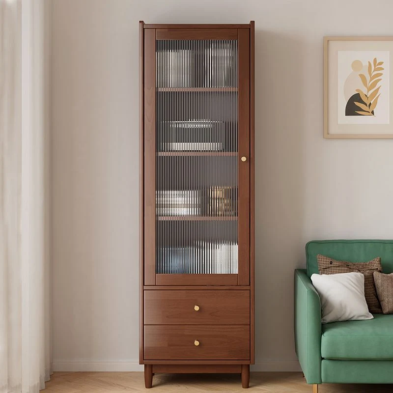 Libreria standard con schienale chiuso Libreria moderna legno massello con cassetti Clearhalo