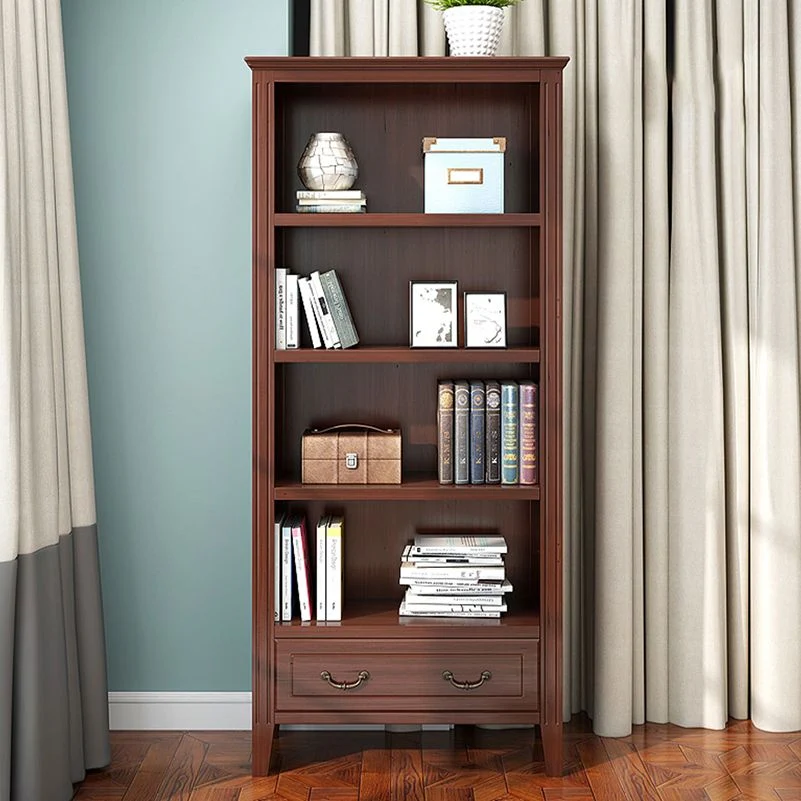 Libreria standard legno con scaffale chiuso stile moderno per sala studio Clearhalo
