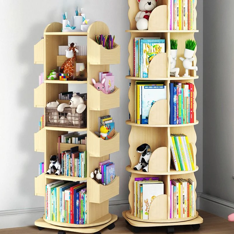 Libreria standard legno Libreria moderna con schienale chiuso e ripiani Clearhalo