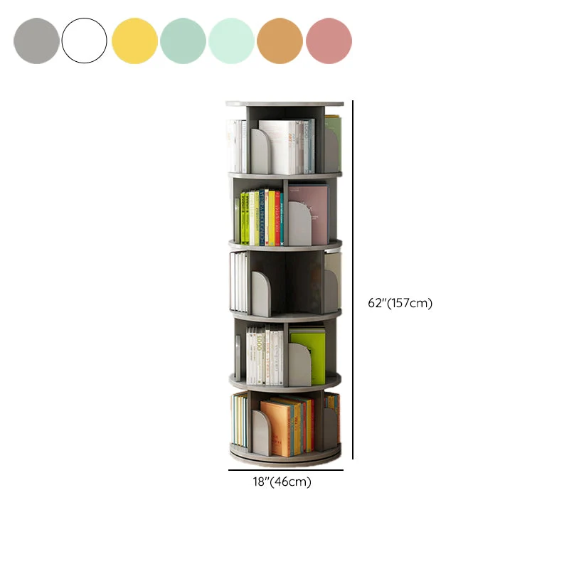 Libreria standard scandinava con schienale chiuso legno ingegnerizzato Clearhalo