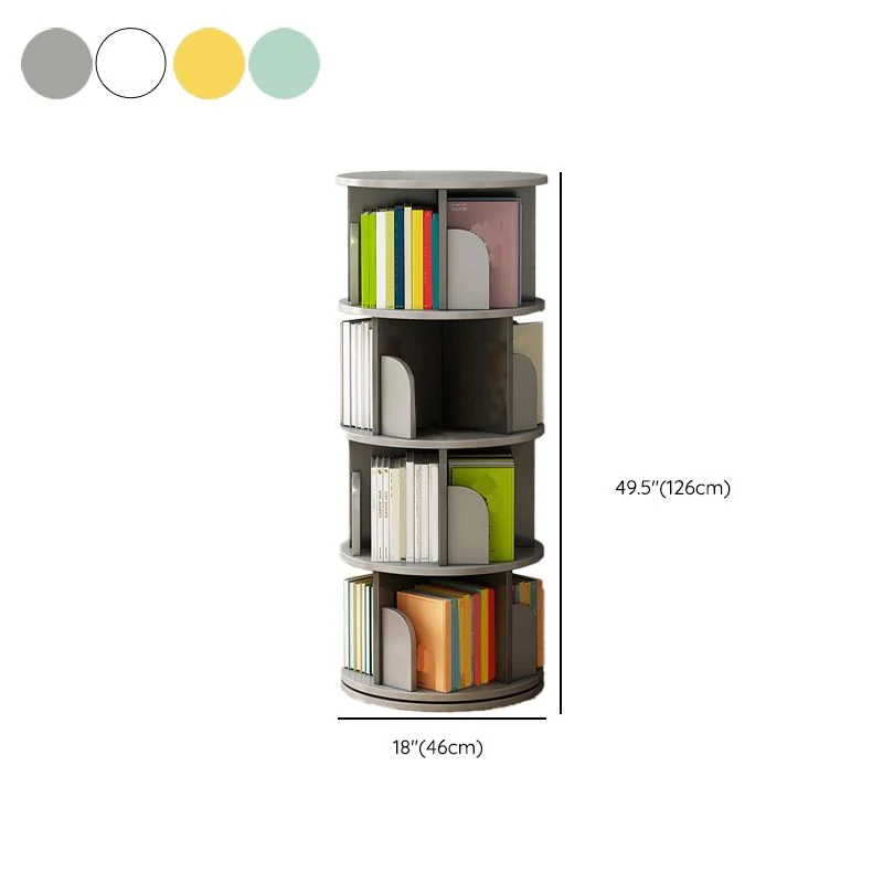 Libreria standard scandinava con schienale chiuso legno ingegnerizzato Clearhalo