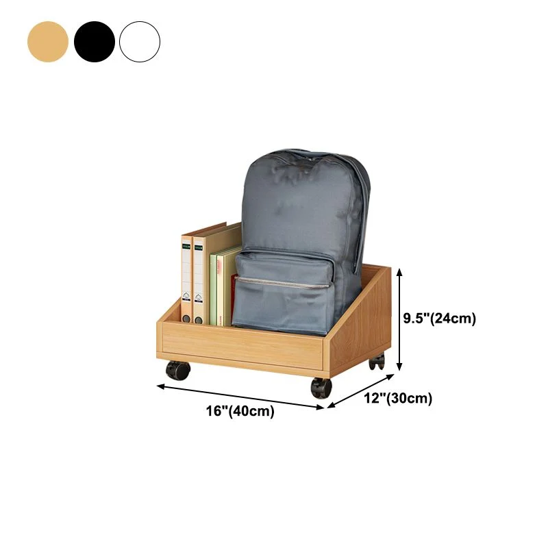 Libreria stile scandinavo Libreria con schienale aperto per la sala studio dell'home office Clearhalo