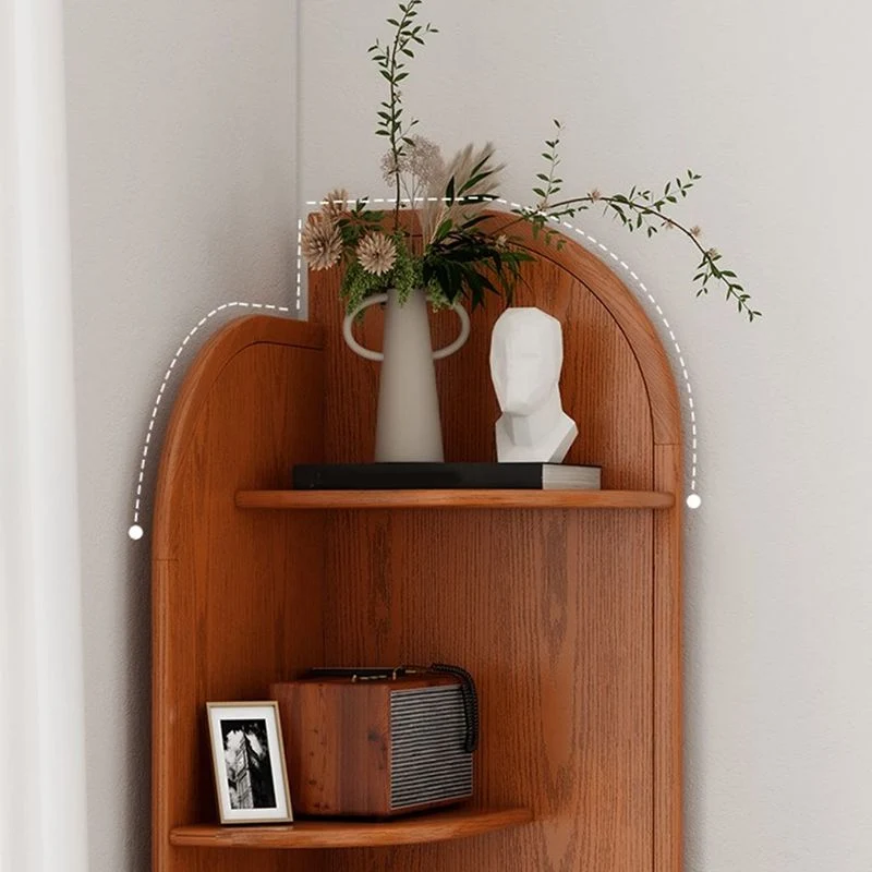 Libreria tradizionale con ripiani chiusi sul retro inclusi per l'home office Clearhalo