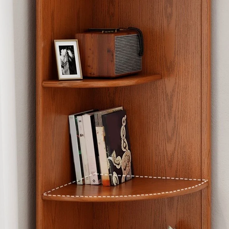 Libreria tradizionale con ripiani chiusi sul retro inclusi per l'home office Clearhalo