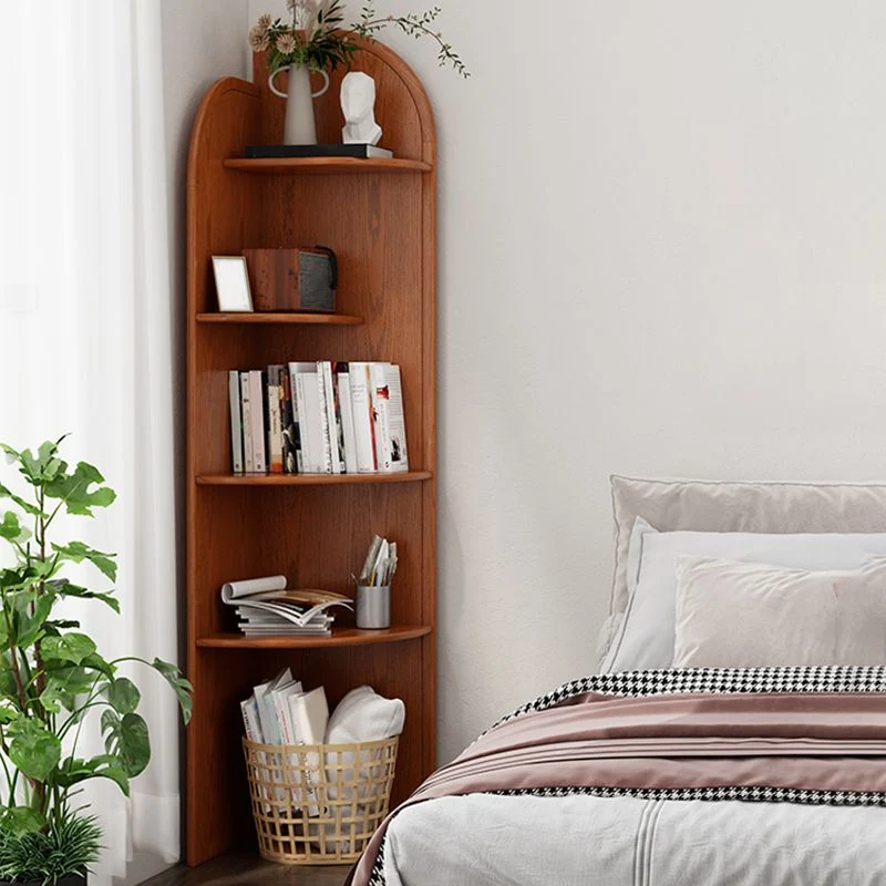 Libreria tradizionale con ripiani chiusi sul retro inclusi per l'home office Clearhalo