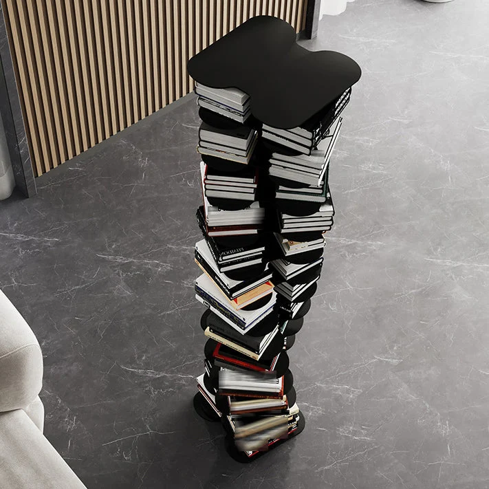 Libreria verticale Etagere con scaffale acciaio stile moderno per la casa Clearhalo