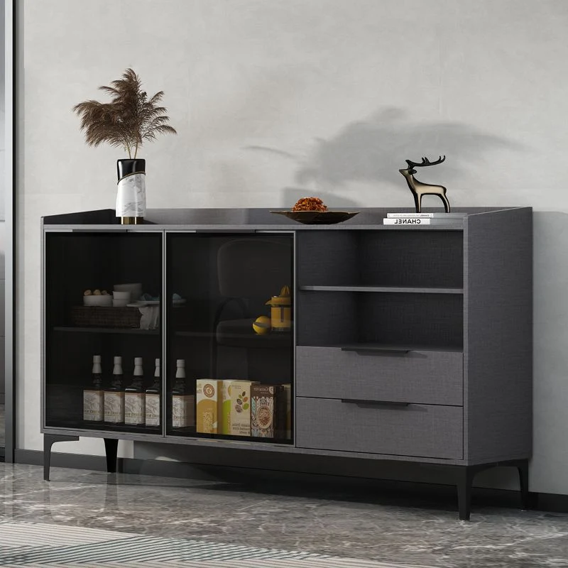 Madia Stile Moderno Madia Pietra Sinterizzata con Cassetti per Soggiorno Clearhalo