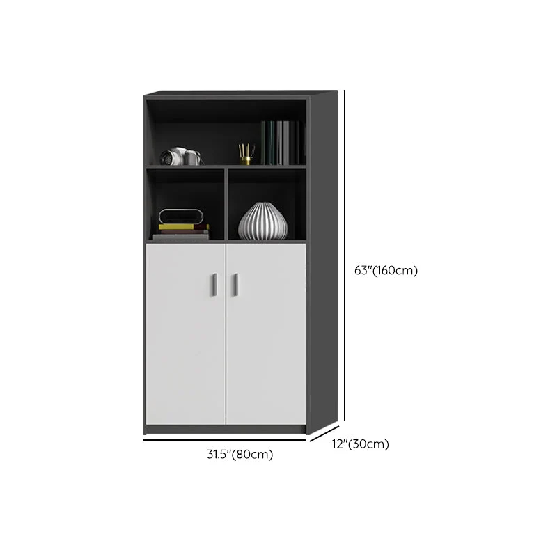 Mobile classificatore verticale scandinavo Mobile classificatore legno per l'home office Clearhalo