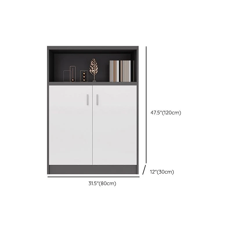 Mobile classificatore verticale scandinavo Mobile classificatore legno per l'home office Clearhalo