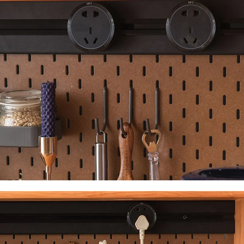 Mobile da pranzo moderno legno con ante vetro e armadietto porcellana con cassetti Clearhalo