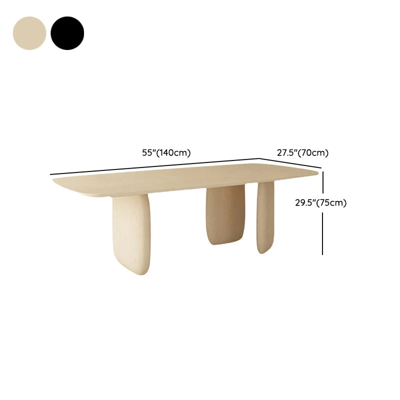Mobili legno massello con sedie Set da pranzo moderno da 1/2/4/5 pezzi per uso domestico Clearhalo
