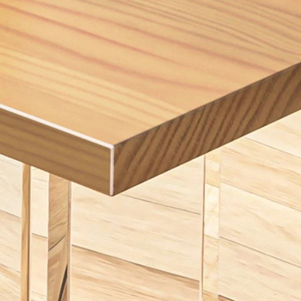 Mobili moderni legno massello Set tavolo da pranzo da 1/5/7 pezzi di altezza standard per uso domestico Clearhalo