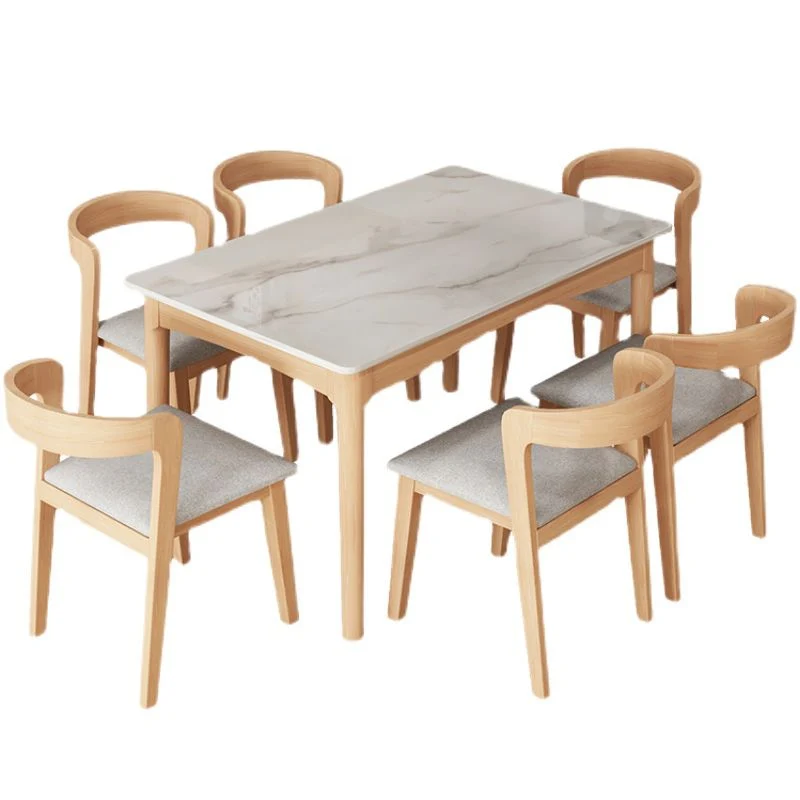 Mobili rettangolari per tavolo da pranzo stile semplicità per la casa Clearhalo