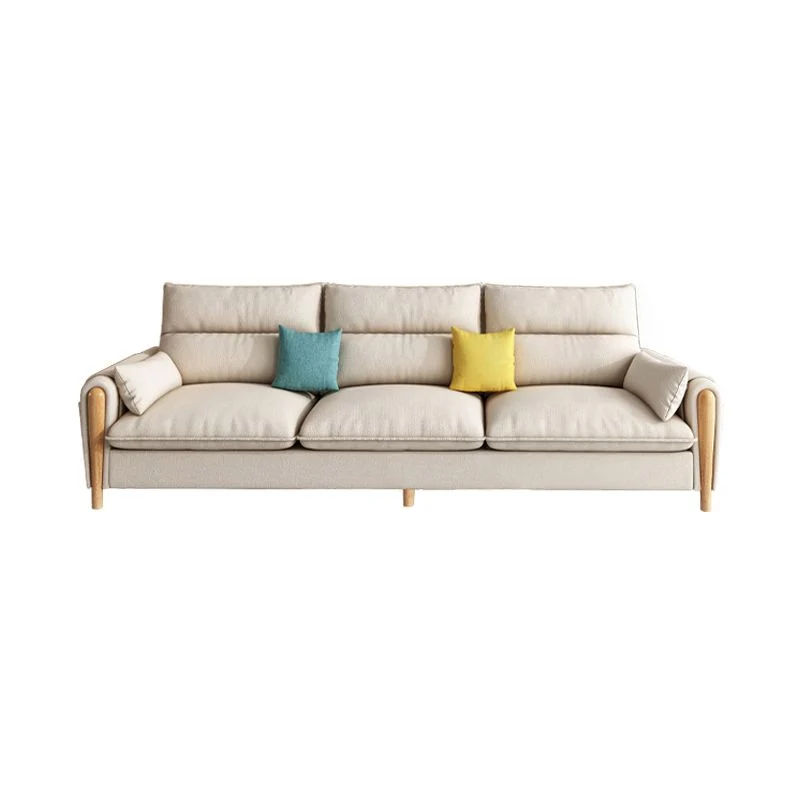 Moderno cuscino cucito con schienale standard, bracciolo superiore con divano contenitore Clearhalo