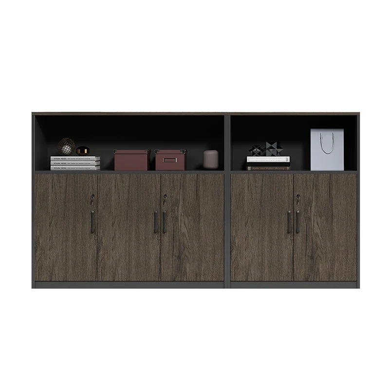 Moderno schedario legno ingegnerizzato con serratura per l'home office Clearhalo