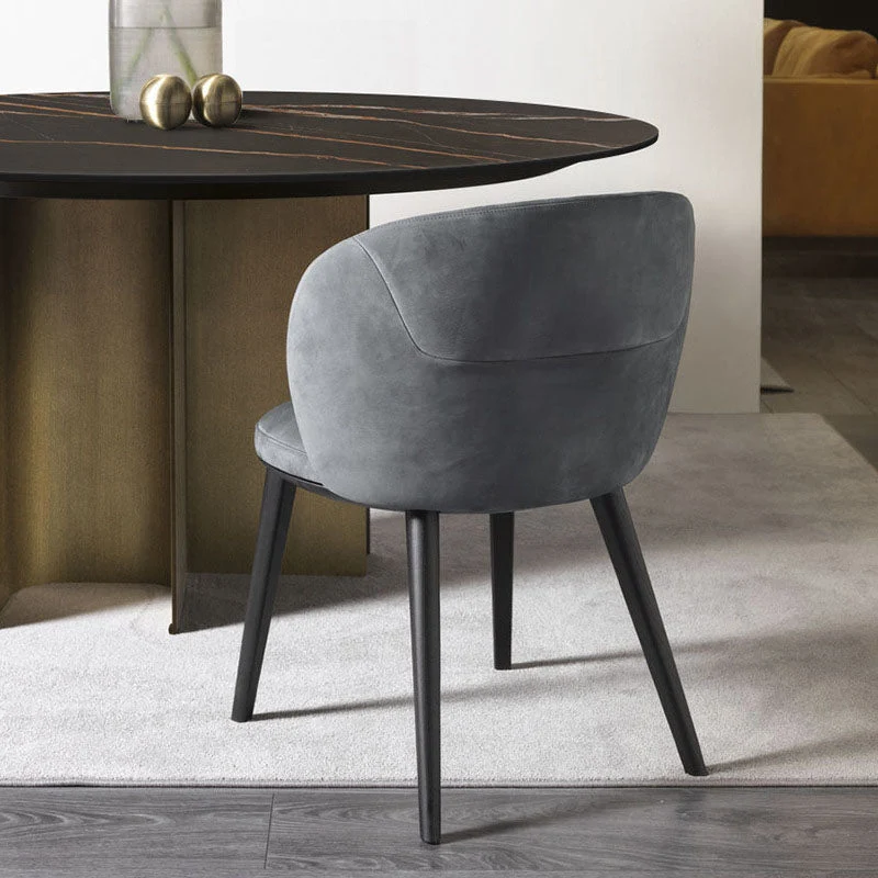 Parsons Side Chair Sedia da pranzo per cucina moderna legno Clearhalo
