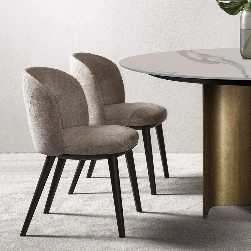 Parsons Side Chair Sedia da pranzo per cucina moderna legno Clearhalo