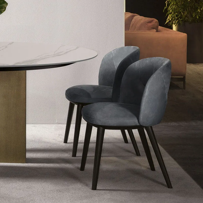 Parsons Side Chair Sedia da pranzo per cucina moderna legno Clearhalo
