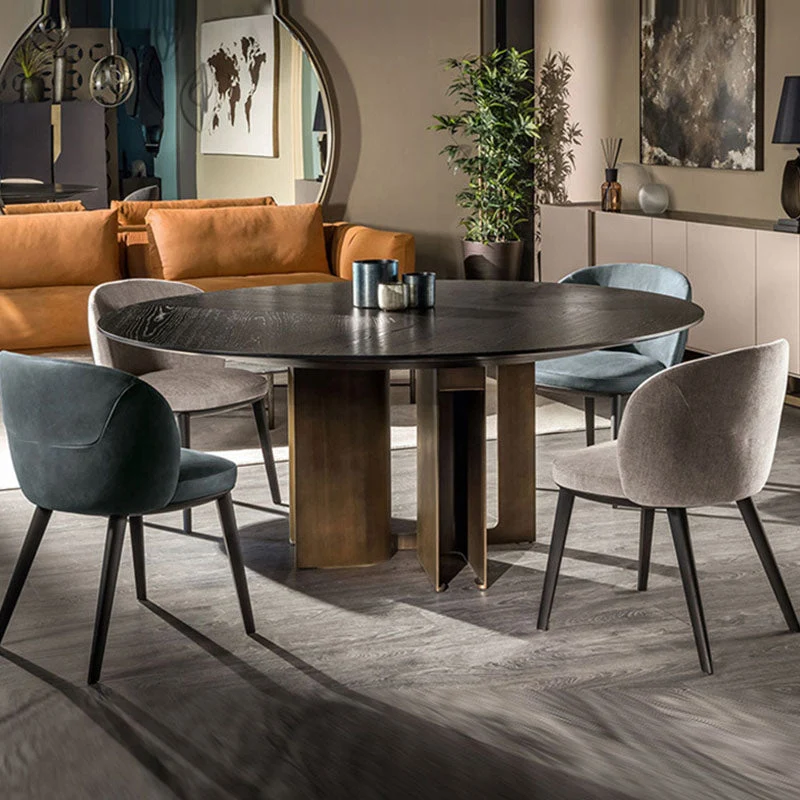 Parsons Side Chair Sedia da pranzo per cucina moderna legno Clearhalo