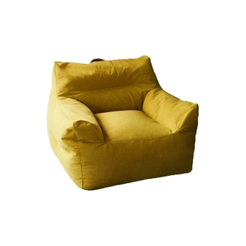 Poltrona con braccioli con cuscino e schienale cucito per soggiorno, camera da letto Clearhalo