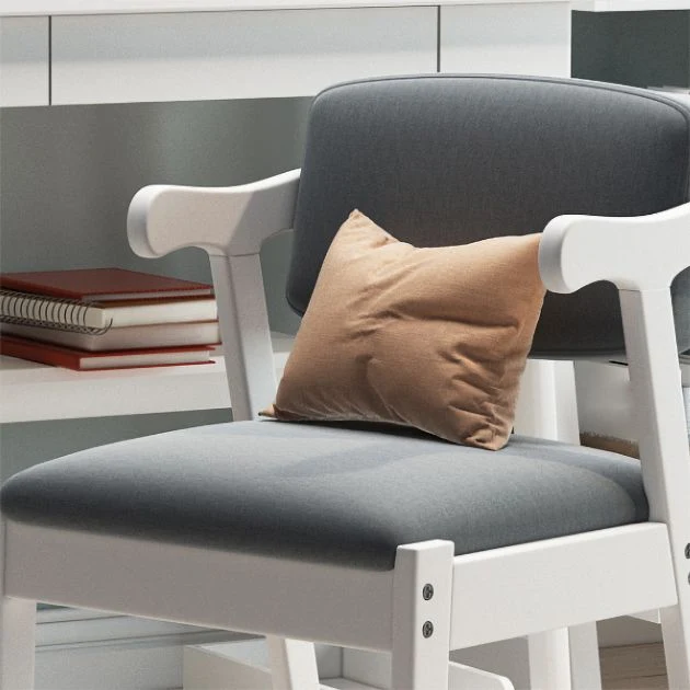 Poltrona contemporanea legno per interni ed esterni, sedia con schienale aperto Clearhalo