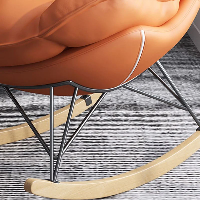 Poltrona lounge senza braccioli da 35,82" L x 39,76" L x 34,25" con pouf per soggiorno Clearhalo