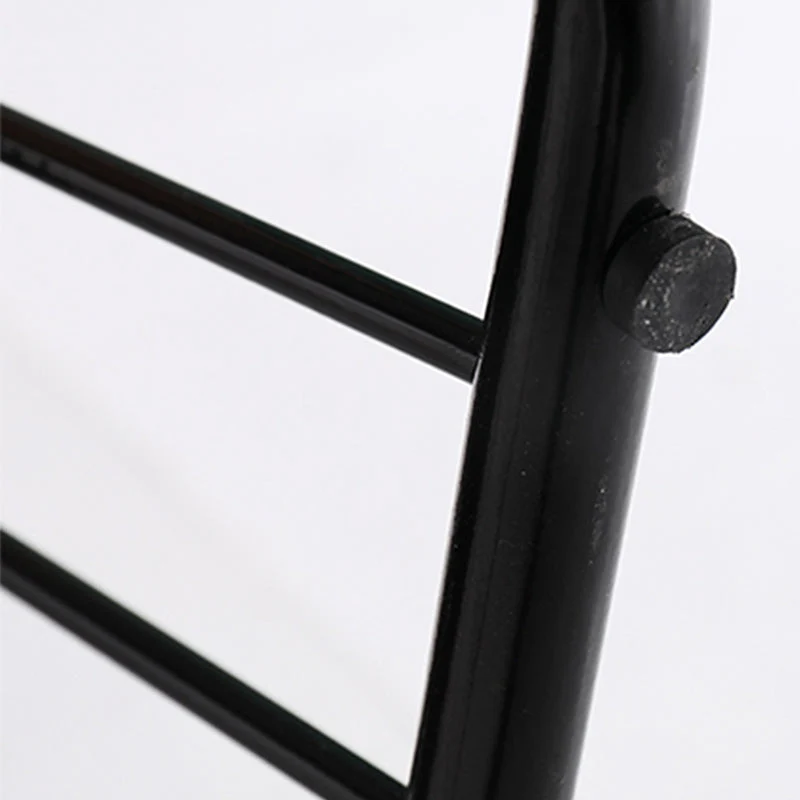 Poltrona da pranzo imbottita con base metallo industriale Clearhalo