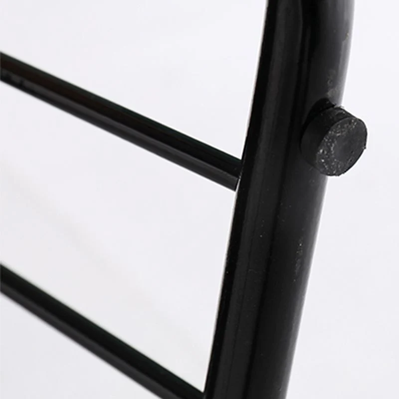 Poltrona da pranzo imbottita con base metallo industriale Clearhalo