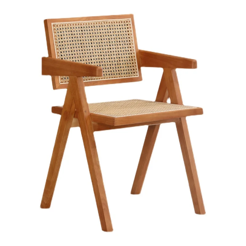 Poltrona da pranzo moderna con schienale apribile da cucina Poltrona da pranzo legno massello Clearhalo