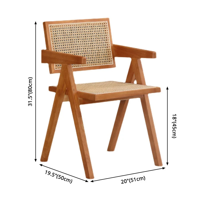 Poltrona da pranzo moderna con schienale apribile da cucina Poltrona da pranzo legno massello Clearhalo
