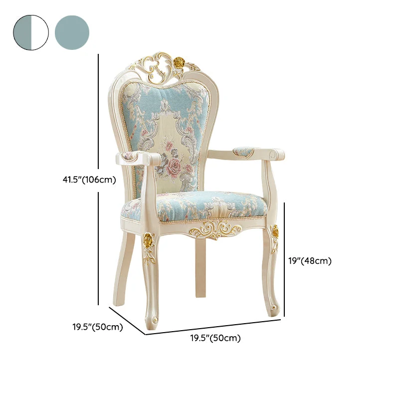 Poltrona da pranzo per interni Sedia da pranzo imbottita con struttura legno per sala da pranzo Clearhalo