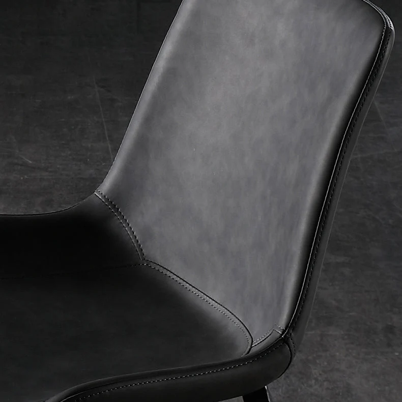 Poltroncina industriale per interni Sedia da sala da pranzo imbottita metallo con schienale massiccio Clearhalo