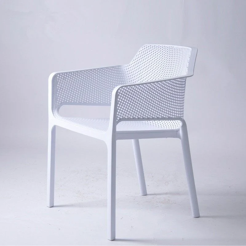 Poltroncina da pranzo plastica per cucina contemporanea Clearhalo