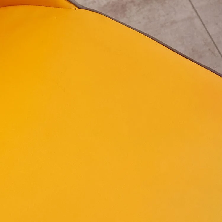 Poltroncina scandinava per interni Parsons, sedia da sala da pranzo metallo con schienale imbottito Clearhalo