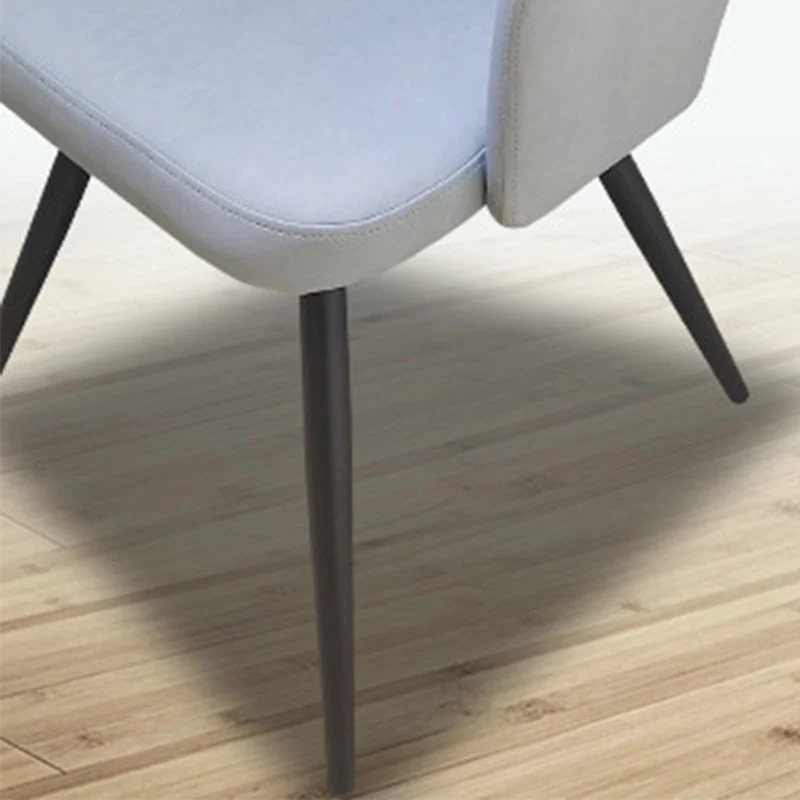 Poltroncina stile moderno Sedia da sala da pranzo con schienale aperto per la casa Clearhalo