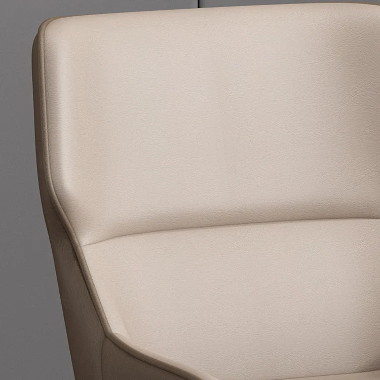 Poltrone da pranzo contemporanee metallo Wingback Parsons Chair per uso domestico (set di 2) Clearhalo