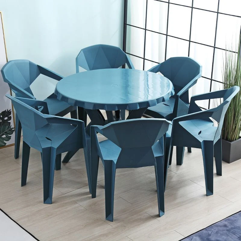 Poltrone da pranzo moderne per interni Poltrona da pranzo plastica per la casa impilabile Clearhalo