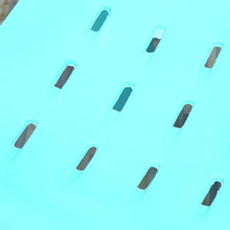 Poltrone da pranzo moderne plastica Poltrone da pranzo impilabili con schienale doghe Clearhalo