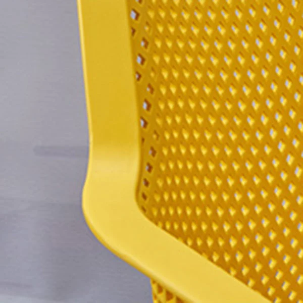 Poltrone da pranzo scandinave plastica Poltrone da pranzo impilabili per interni Clearhalo