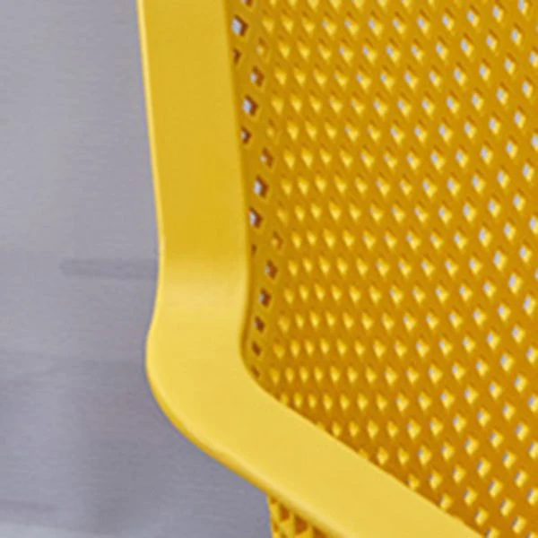 Poltrone da pranzo scandinave plastica Poltrone da pranzo impilabili per interni Clearhalo